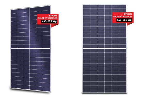 Helia Plus Bifacial Solar PV Modules