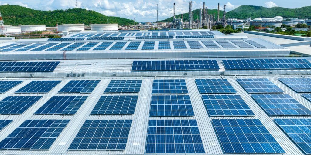 Industrial Solar RooftopFor Factories and Commercial Buildings