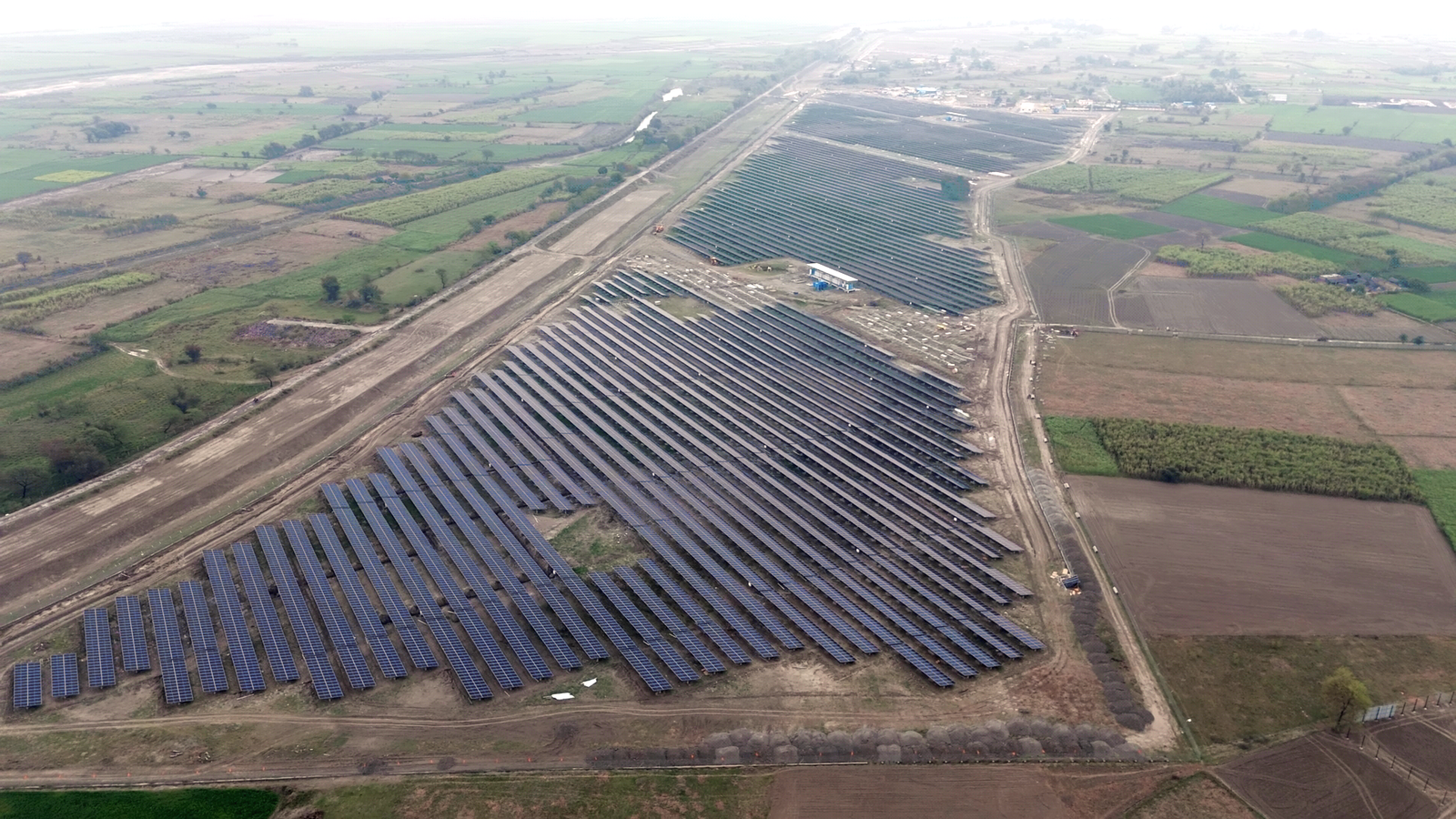 40 MW NTPC Ground mount solar project at Ayodhya by Jakson Solar