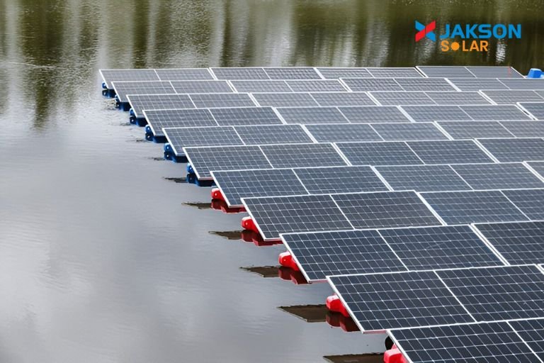 Floating Solar Power Plants in India Future of Renewable Energy Jakson Solar