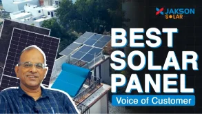 Rakesh Bastwal Testimonial Jakson Solar Happy Customer