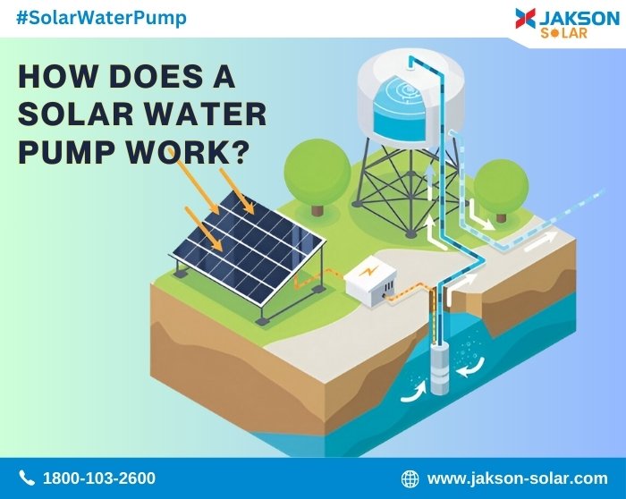 How does a Solar Water Pump work, Solar for farming, Best Jakson Solar