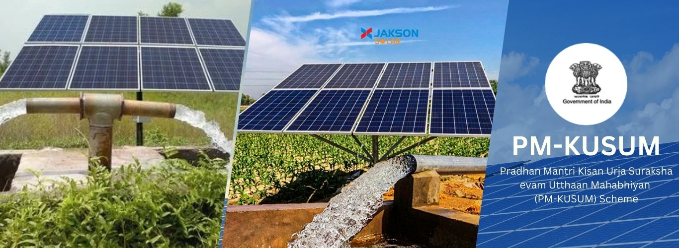 Solar water pump PM Kusum Scheme Jakson Solar