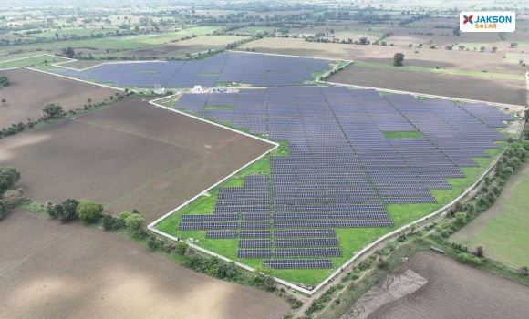About the projects 15 MW Solar Plant for Gaurs Group in Uttar Pradesh by Jakson Solar