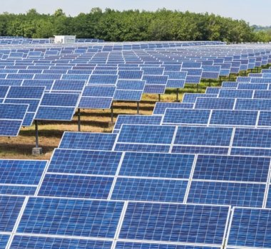 High efficiency Helia MonoPERC solar panels by Jakson Solar used in Gaurs Group project Jakson Solar