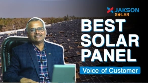 Manish Khare, Khare Energy Pvt Ltd Testimonial Jakson Solar