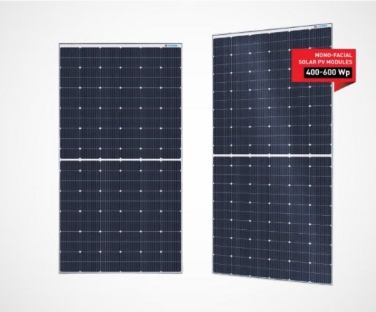 P type Monofacial Half Cut Solar modules prices in india