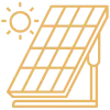 Home 5 Icon for solar panel