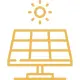 Home 4 Solar Panel Icon