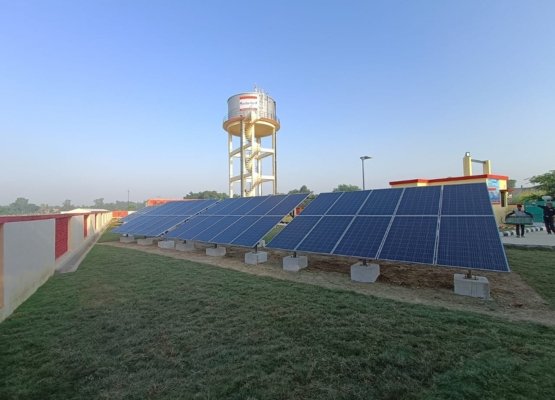 Powering Jal Jeevan Mission through Sustainable Energy Solar modules jakson solar
