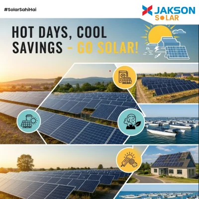 Beat the Heat & Save Money Switch to Jakson Solar Panels 3