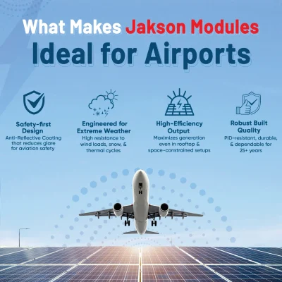 High Efficiency G12R Solar Panel by Jakson Solar 2